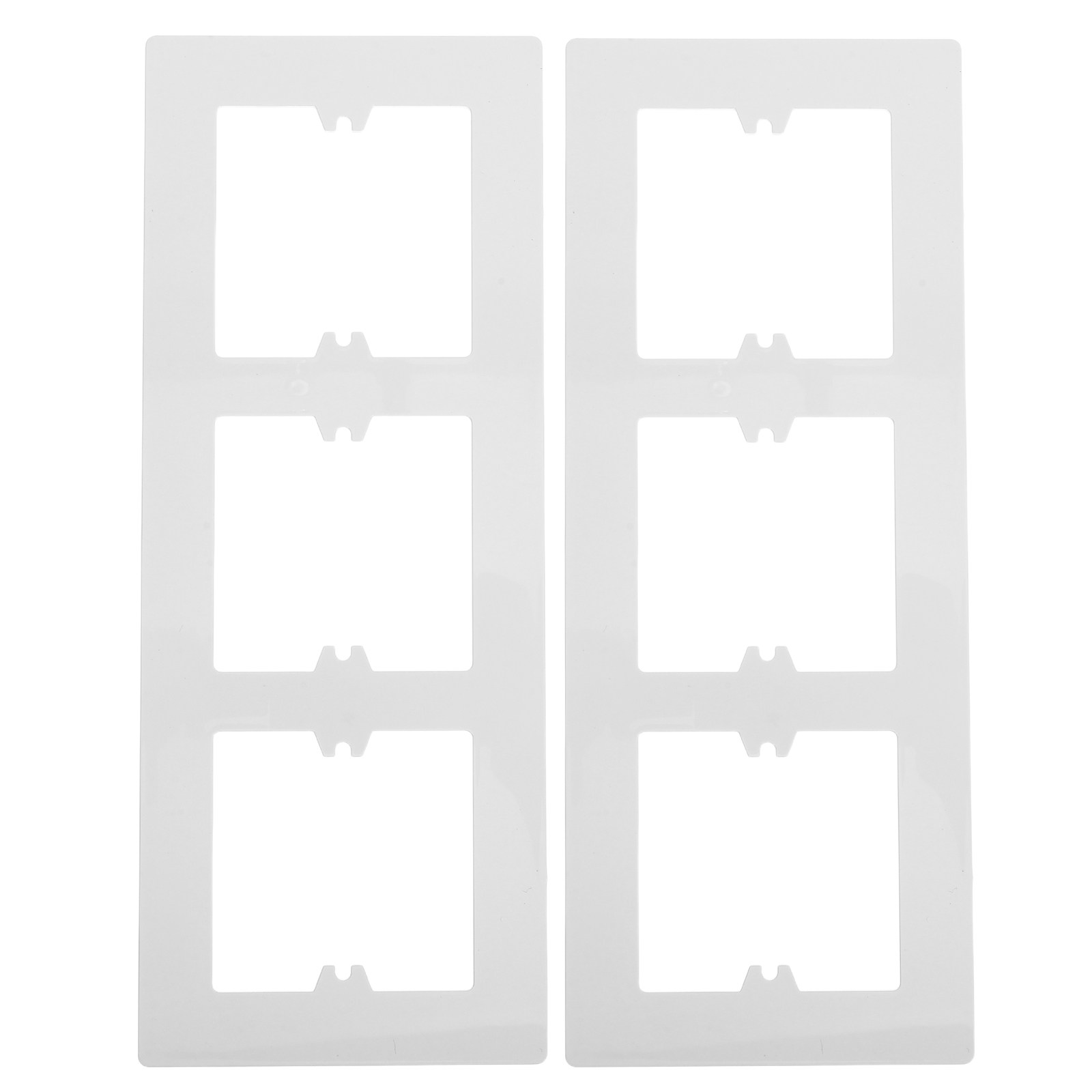 Electrical Outlet Cover - 2Pcs White Electrical Rocker Outlet Wall