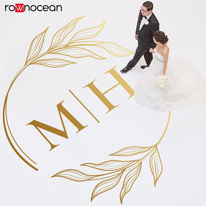 Vinyl Floor Plank - Wedding Dance Floor Decal, Vinyl Decal,