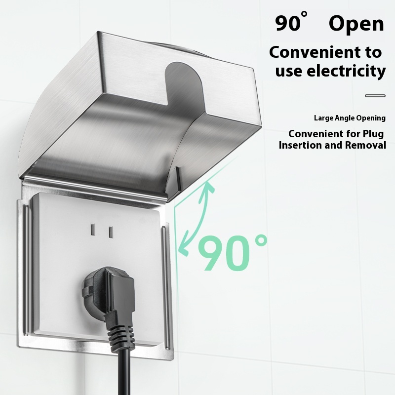 86 Socket Splashproof Box 304  - đánh giá và giá Electrical Outlet Cover