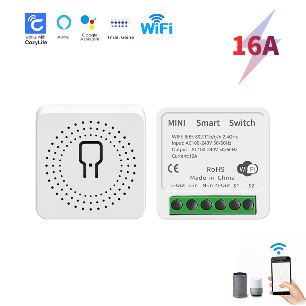 SIXWGH MiNi WiFi Smart Switch  - đánh giá và giá App Home Improvement