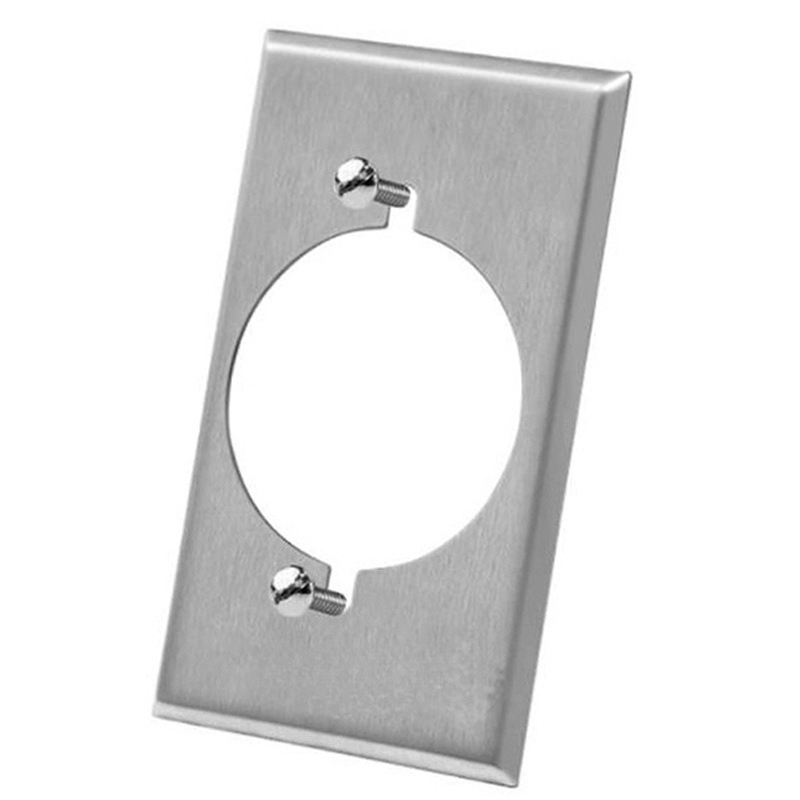 Brushed Stainless Steel Wall P - đánh giá và giá Electrical Outlet Cover