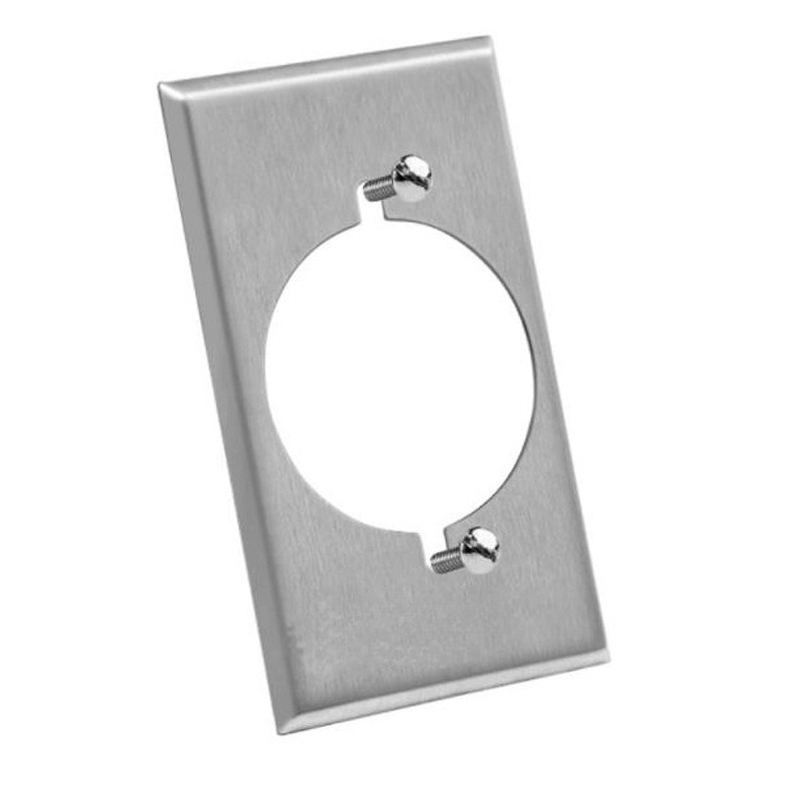 Brushed Stainless Steel Wall P - đánh giá và giá Electrical Outlet Cover