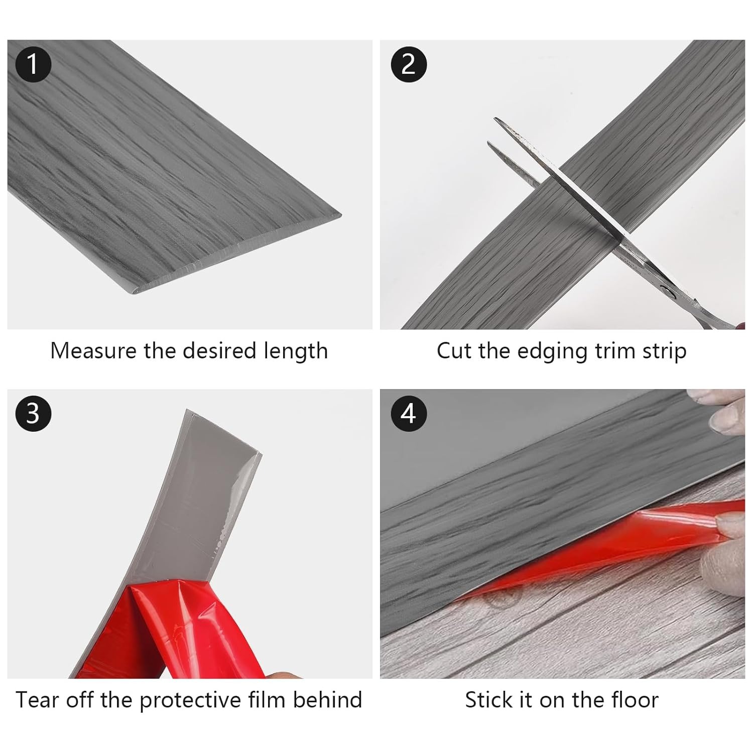 1PC 1mx5cm Self Adhesive Floor - đánh giá và giá Vinyl Floor Plank