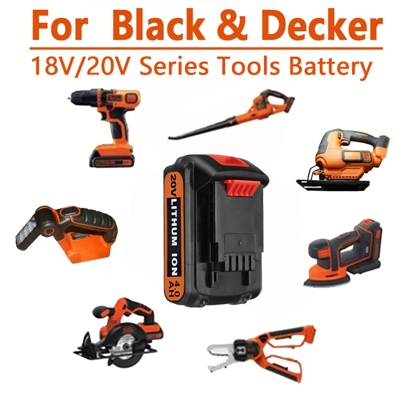 18V 3.0Ah 8.0Ah BL2018 Replace - đánh giá và giá Black+Decker Tool Cordless