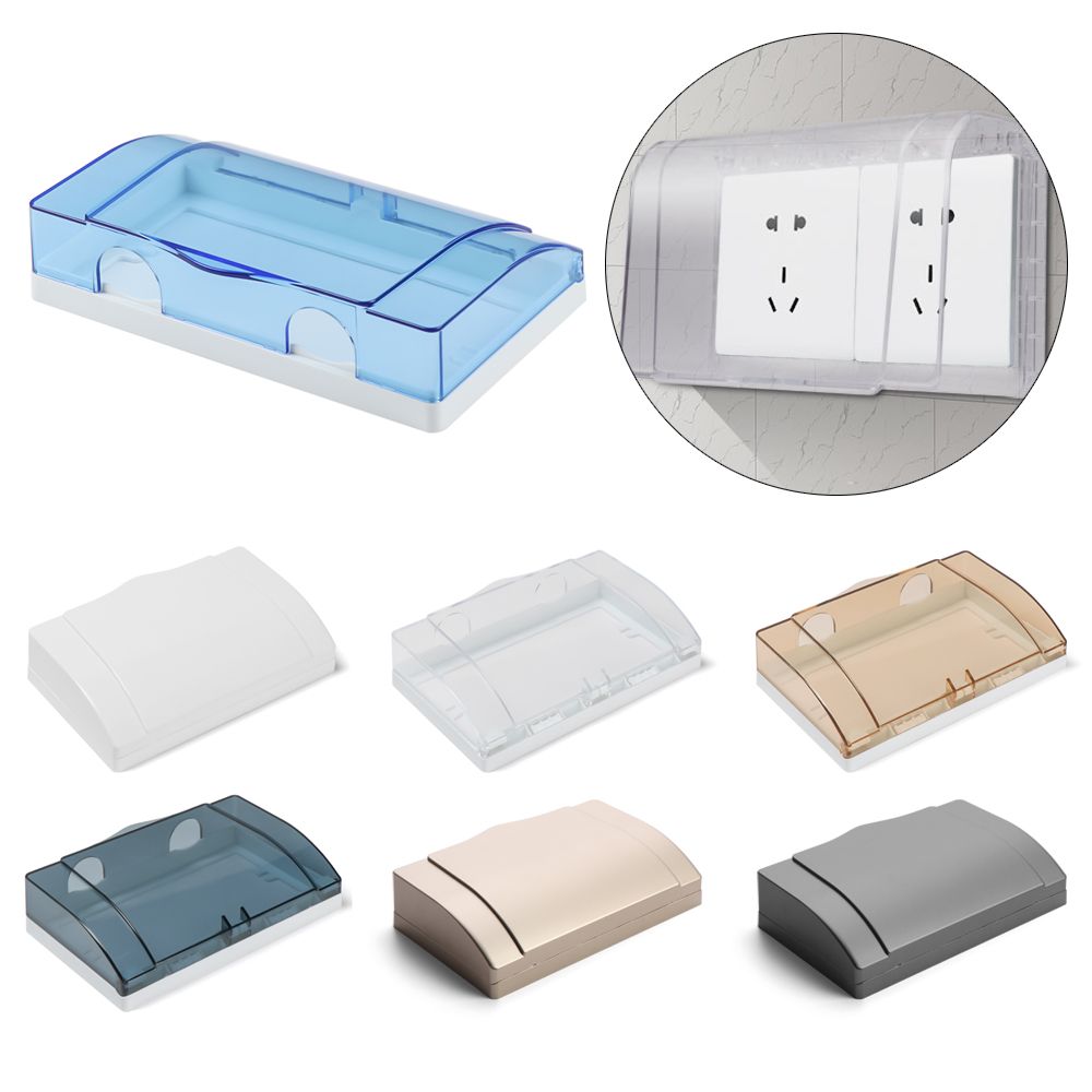 1PC 86 Type Double Socket Prot - đánh giá và giá Electrical Outlet Cover