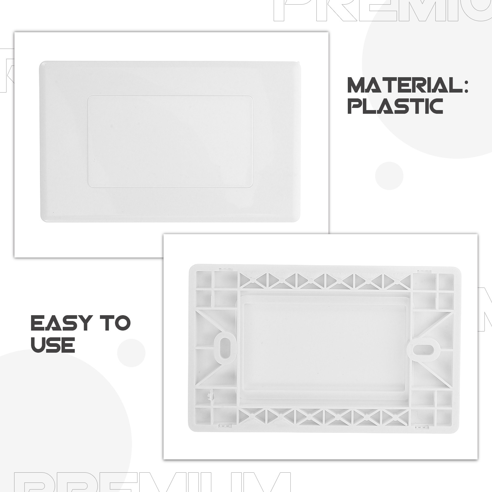 4pcs Plastic Wall Junction Box - đánh giá và giá Electrical Outlet Cover